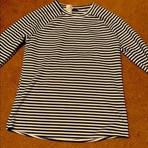 Oiselle Big Stripe Long Sleeve - Small